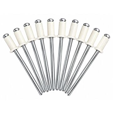 10 gekleurde popnagels 4x8