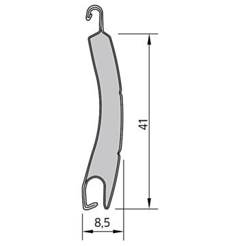 Heroal HR41 / RS41 losse lamellen