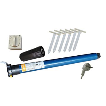 Somfy set rolluikmotor voor schakelaar, voor as 8k60 (LT50-serie)
