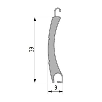 rolluik pantser aluprof PA39